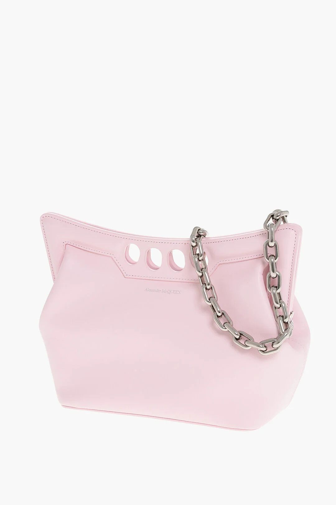 Alexander McQueen og1mm0426 Size: OS / Leather Shoulder Bag in Pink Size ONE SIZE - 3 Thumbnail