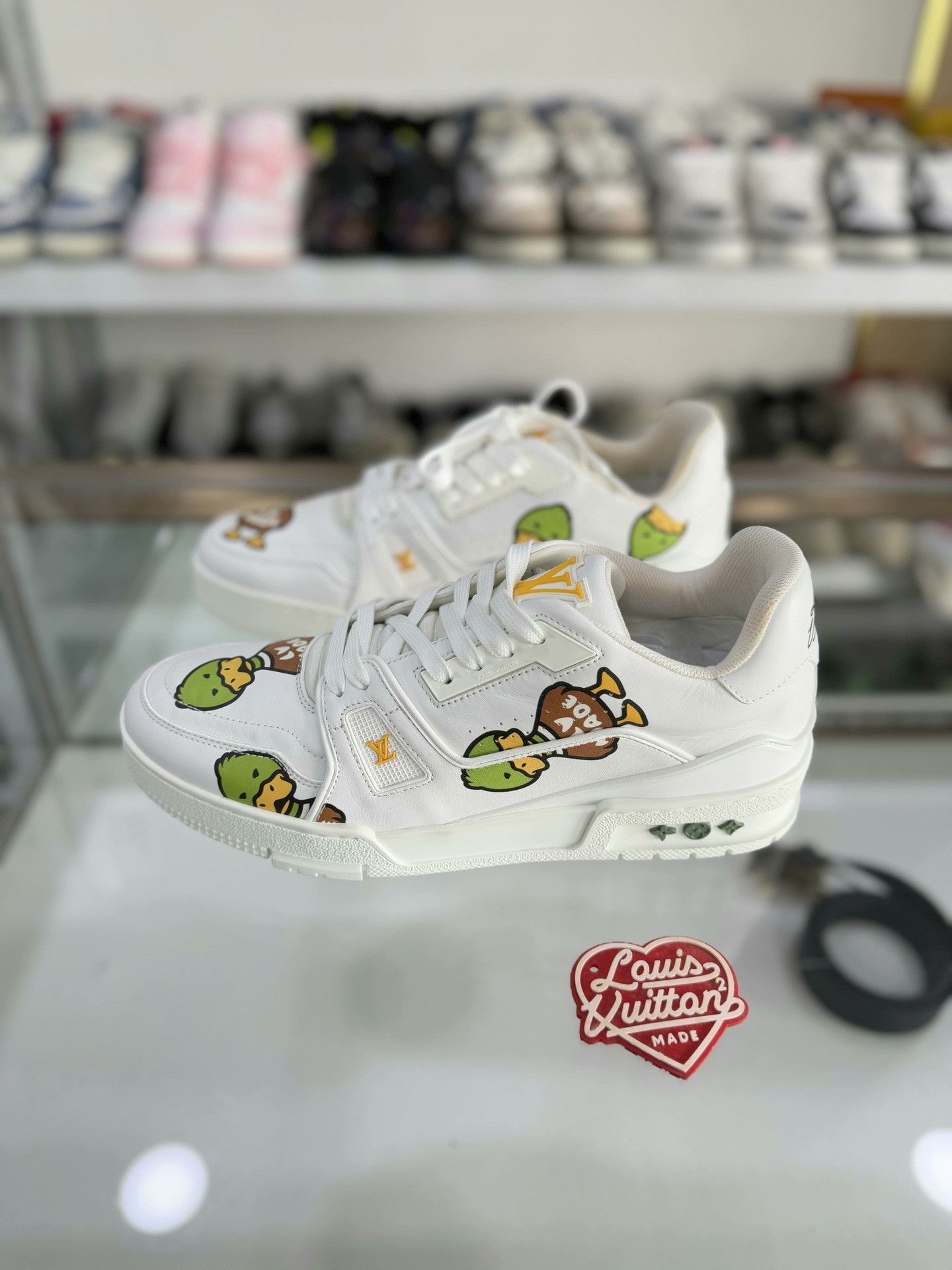 Louis Vuitton Louis Vuitton LV Trainer Nigo Men's Shoes Size US 7.5 / EU 40-41 - 1 Thumbnail