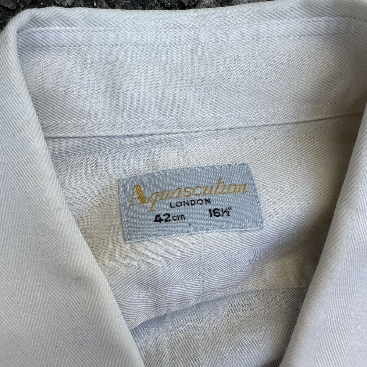 Aquascutum Luxury Aquascutum Shirt Button Up Size L Streetwear Size US L / EU 52-54 / 3 - 7 Thumbnail