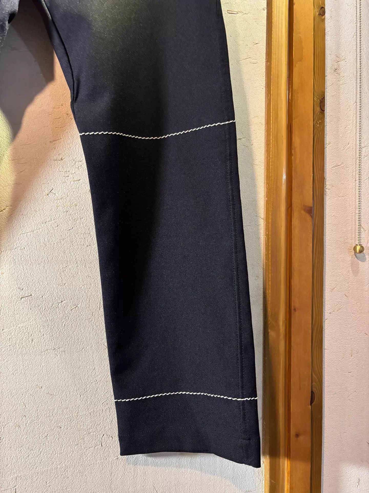Comme des Garcons Homme Plus CDG Homme Plus 1999 Topstitch Tailored Trousers L 95% New Size US 34 / EU 50 - 5 Thumbnail