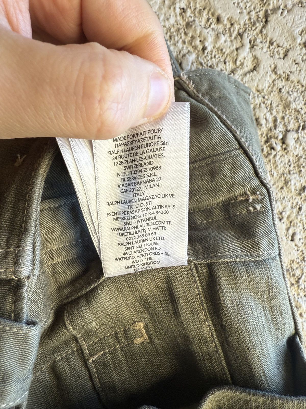 Polo Ralph Lauren 1940 military army hunting skeet cargo relaxed pants Size US 32 / EU 48 - 20 Thumbnail