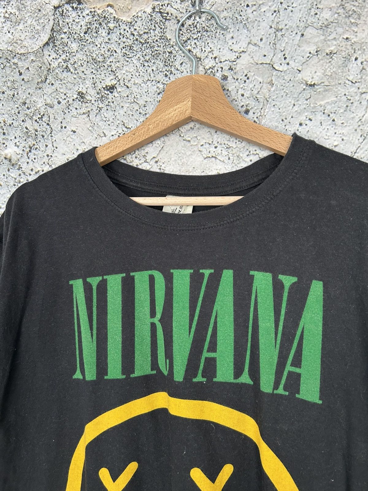 Band Tees Nirvana Rock Band Tee Kurt Cobain Vintage Streetwear Boxy Size US L / EU 52-54 / 3 - 3 Thumbnail