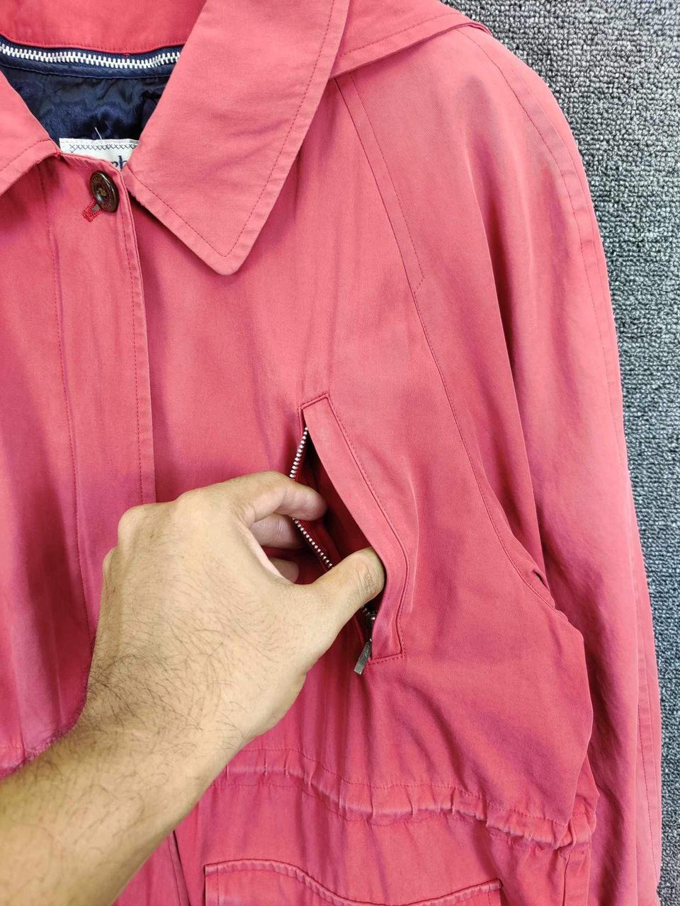 Burberry Vintage Burberrys Parka Red Padded Hoodie Jacket Size US M / EU 48-50 / 2 - 8 Thumbnail