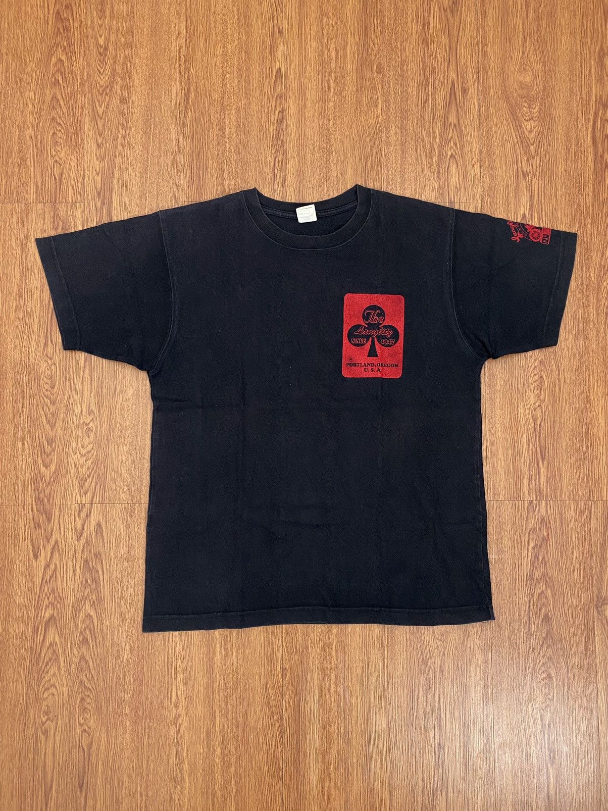 Indian Motorcycle × Vintage Langlitz Leather t-shirt Size US M / EU 48-50 / 2 - 2 Thumbnail