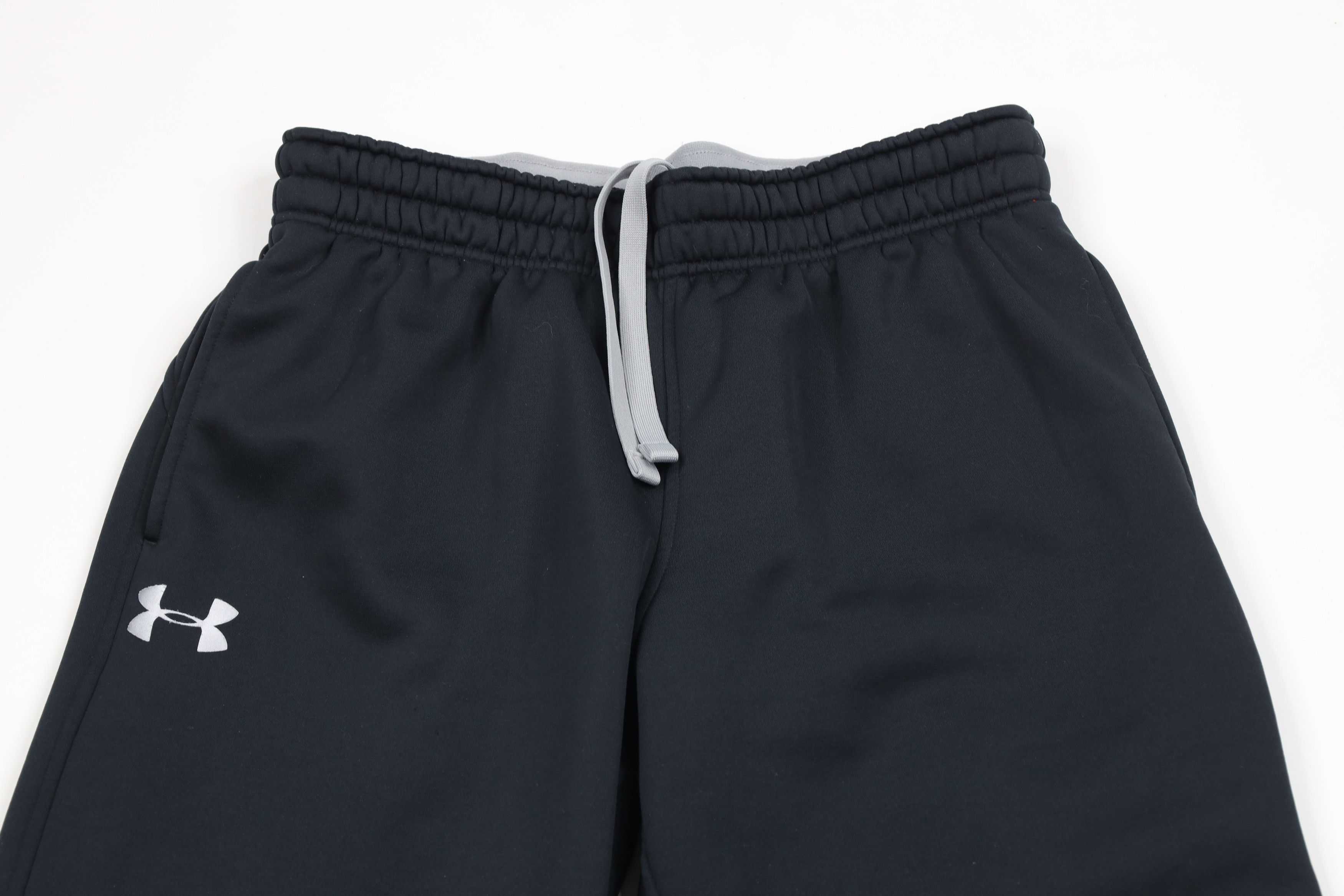 Under Armour × Vintage Under Armour Wide Leg Fleece Lined Sweatpants Pants Black Size US 34 / EU 50 - 2 Thumbnail