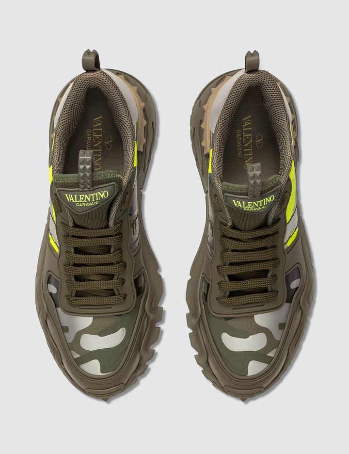 Valentino o1y0525 Low-Top Sneakers in Multicolor Size US 6 / EU 39 - 3 Thumbnail