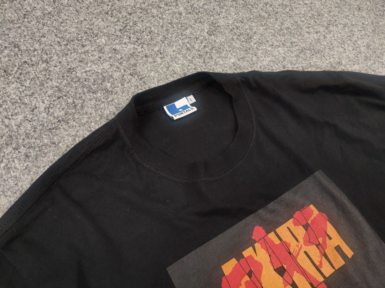 Anime Vintage Akira Neo Tokyo Explosion Logo Anime Black T shirt Size US L / EU 52-54 / 3 - 5 Thumbnail