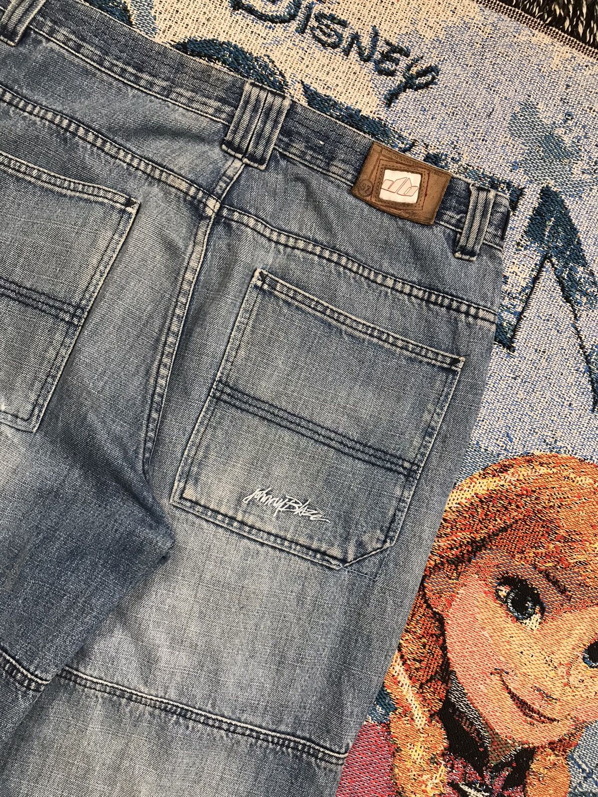 Other Vintage johnny blaze patched work denim Size US 36 / EU 52 - 14 Thumbnail