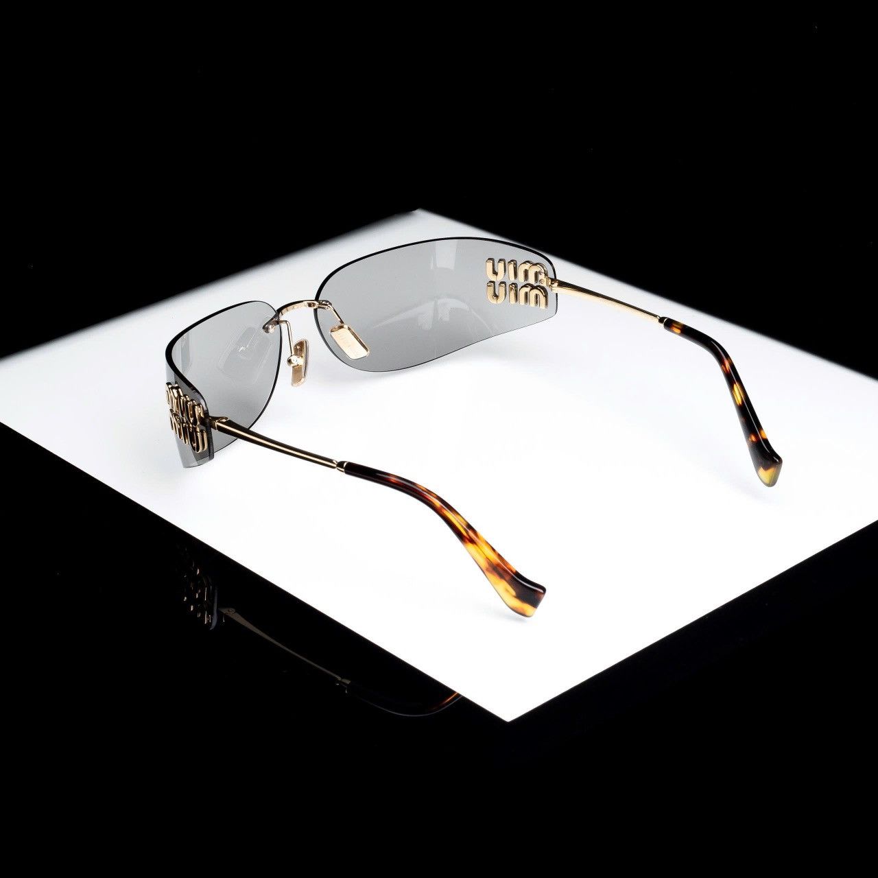 Miu Miu MIU MIU 0MU A51S 5AK50K SUNGLASSES Size ONE SIZE - 4 Thumbnail
