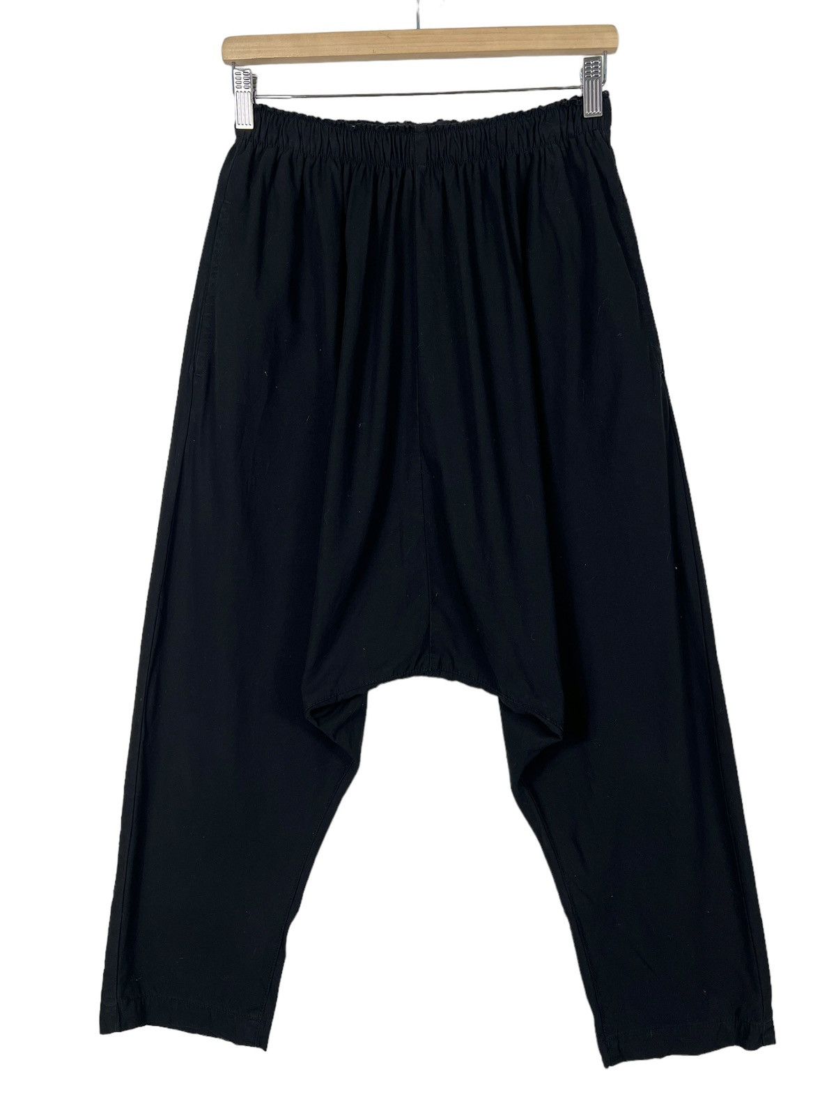 Issey Miyake BLACK ZUCCA SULFURIZATION SAROUEL HAREM PANTS MADE IN JAPAN Size US 32 / EU 48 - 7 Thumbnail