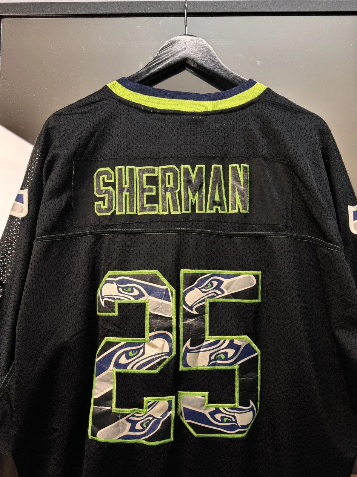 NFL × Nike Vintage Nike NFL Seahawks Richard Sherman #25 Size US XL / EU 56 / 4 - 11 Thumbnail