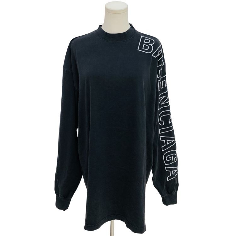 Balenciaga Balenciaga Logo Print Sweatshirt Size M Size US M / EU 48-50 / 2 - 1 Thumbnail