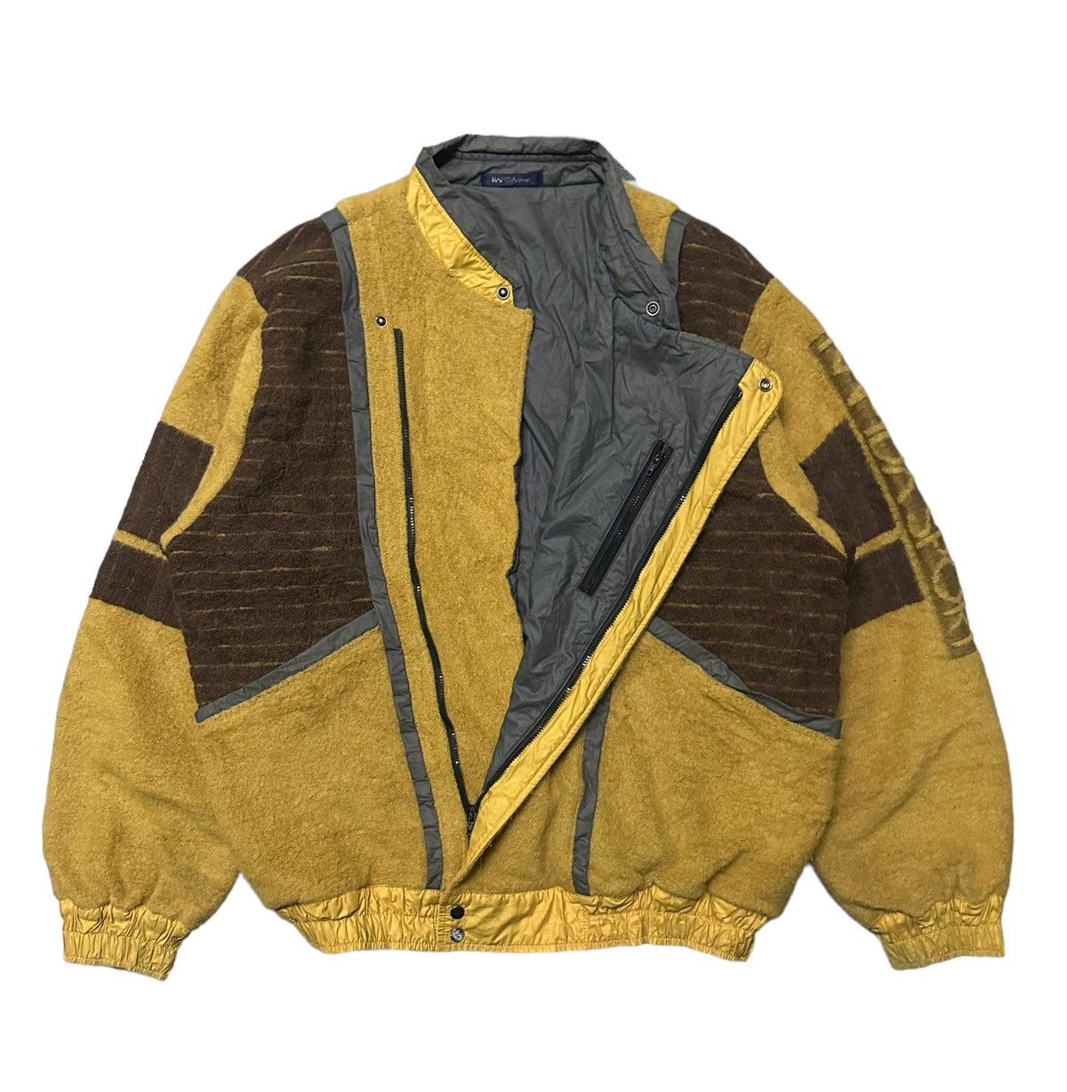 Issey Miyake Rapida sport wool bomber jacket Size US M / EU 48-50 / 2 - 2 Thumbnail