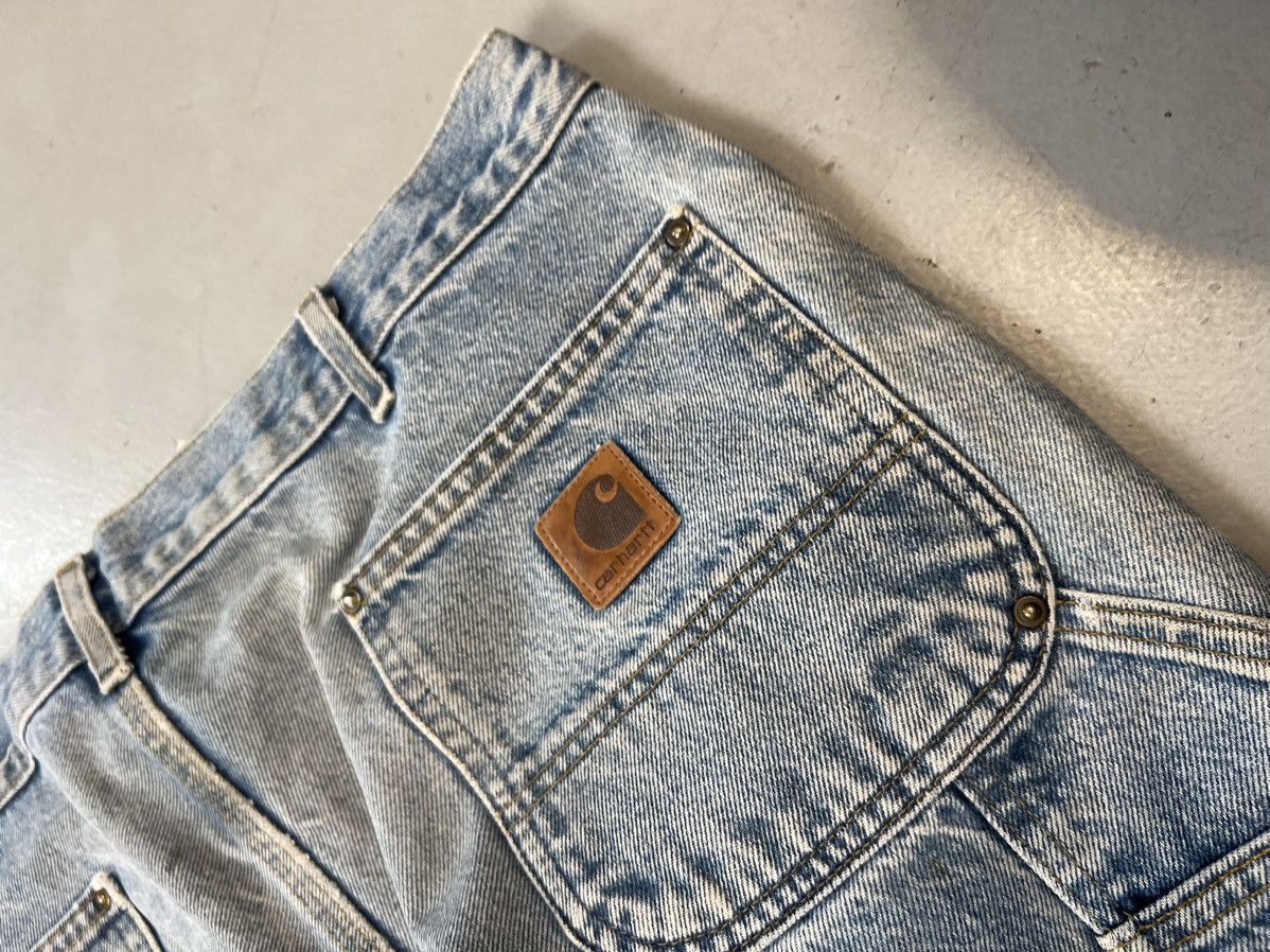 Carhartt Vintage Carhartt B136 dst double knee denim Size US 40 / EU 56 - 8 Thumbnail