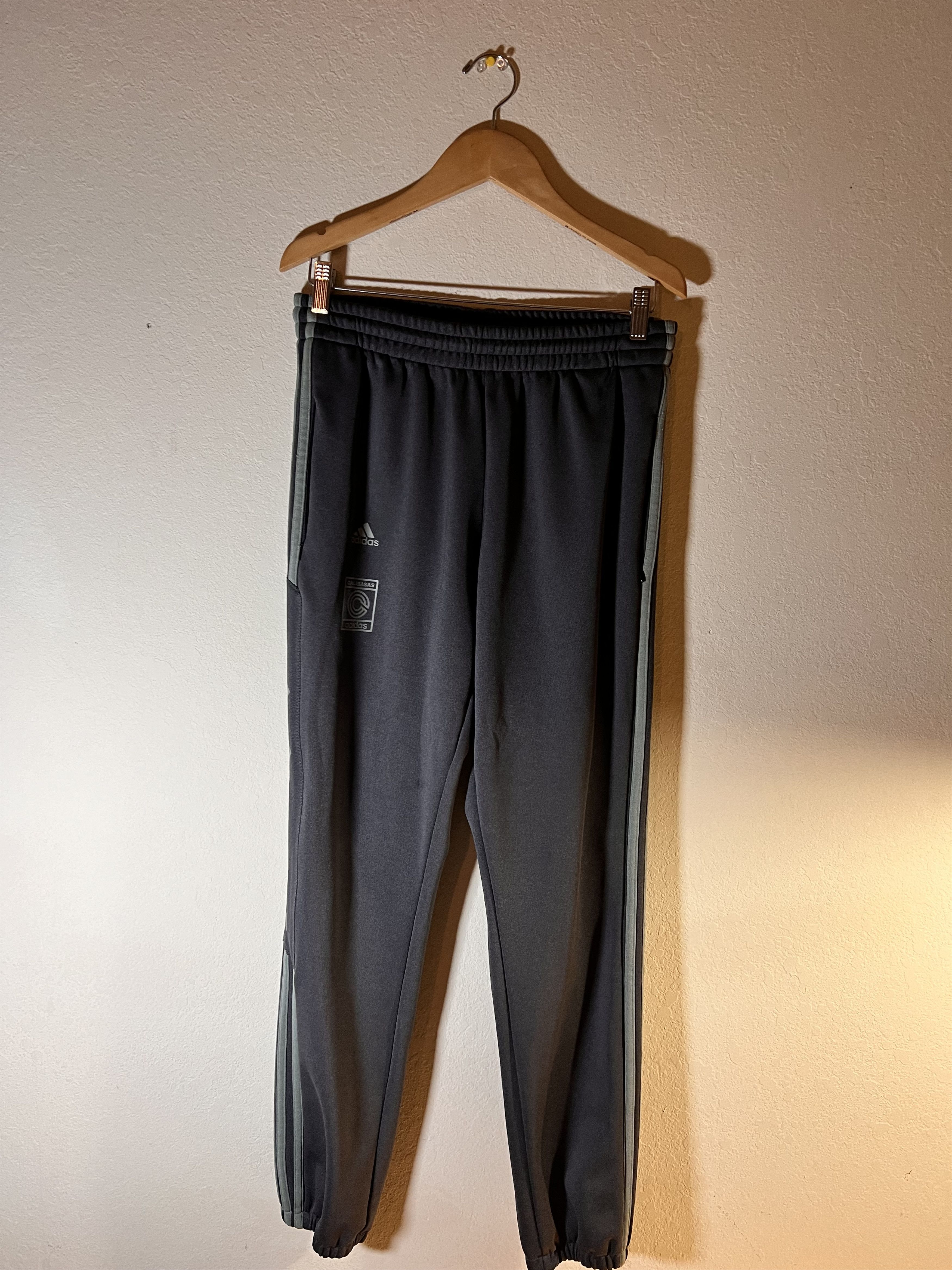 Adidas ADIDAS YEEZY x CALABASAS Track Pants Made in Philippines Size US 29 - 3 Thumbnail