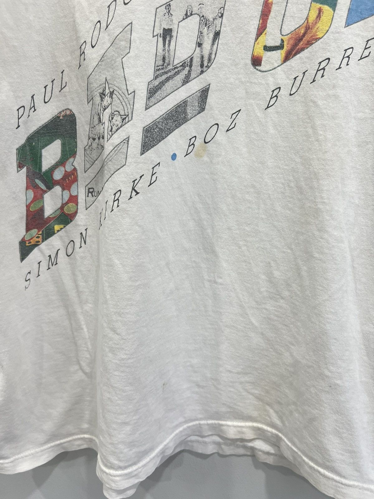 Band Tees Vintage Bad Co Band Tee Shirt Tour Paul Rodgers Size US XL / EU 56 / 4 - 3 Thumbnail