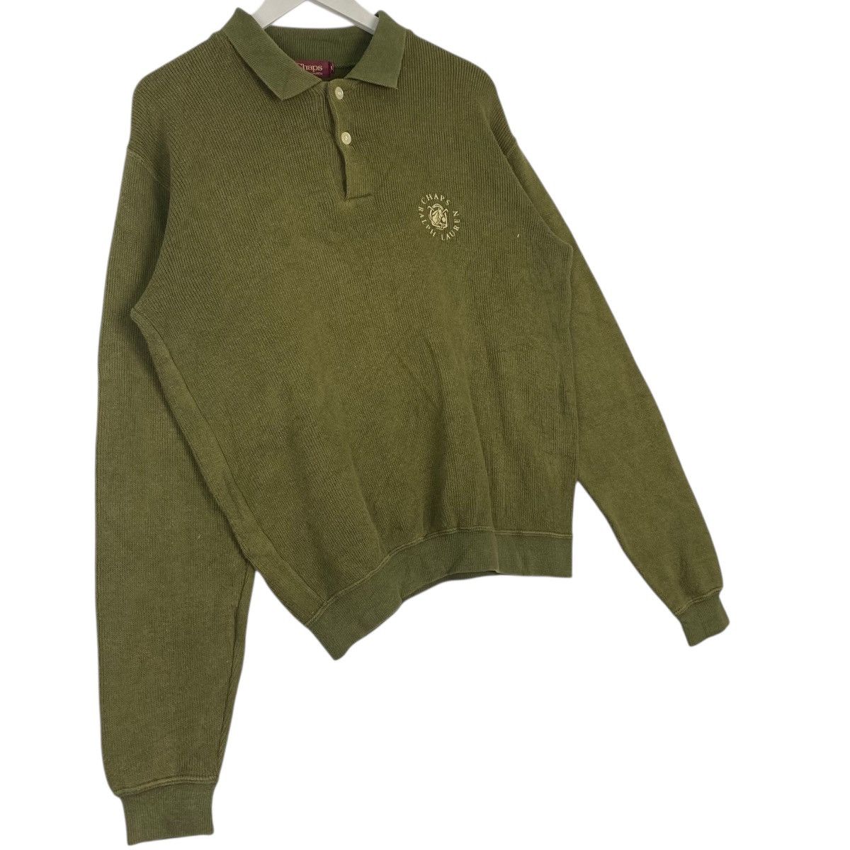 Other Vintage Chaps Ralph Lauren Embroidered Green Pullover Size S Size US S / EU 44-46 / 1 - 3 Thumbnail