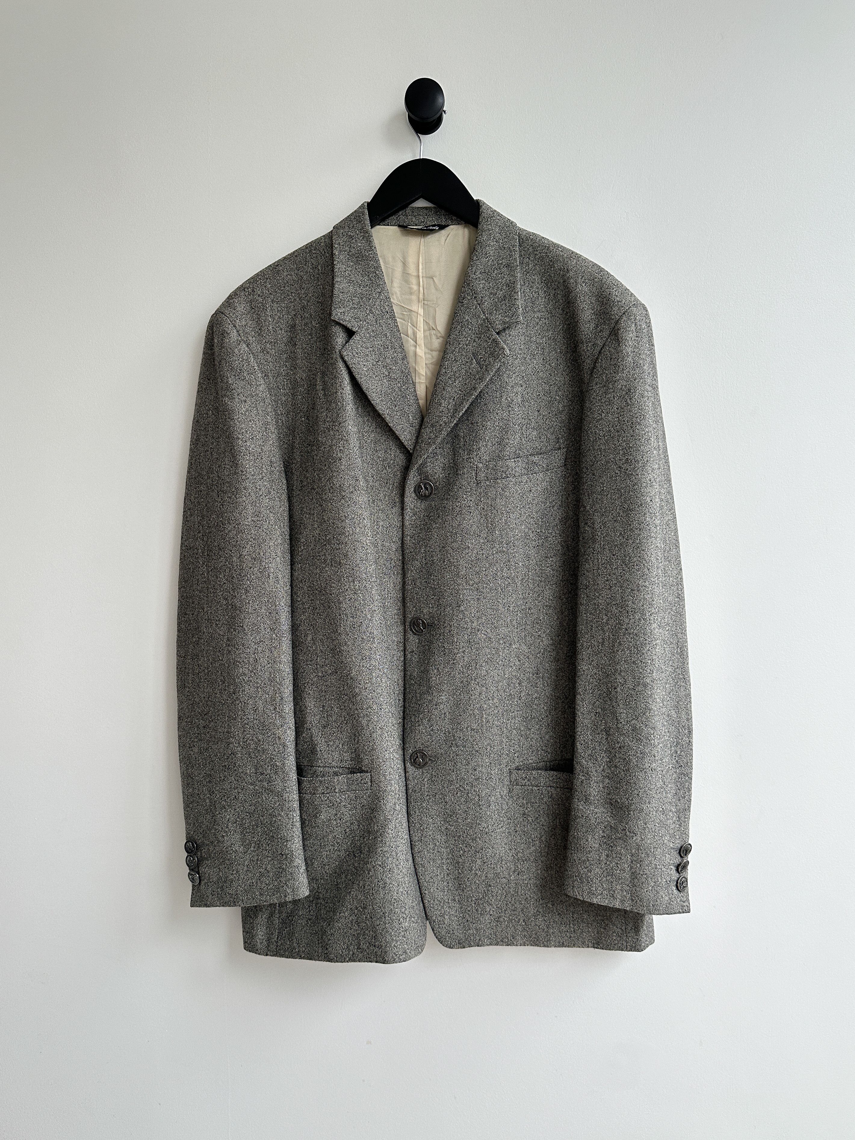 Versace Vintage Versus Gianni Versace Wool Blazer Jacket Size 38R - 1 Thumbnail