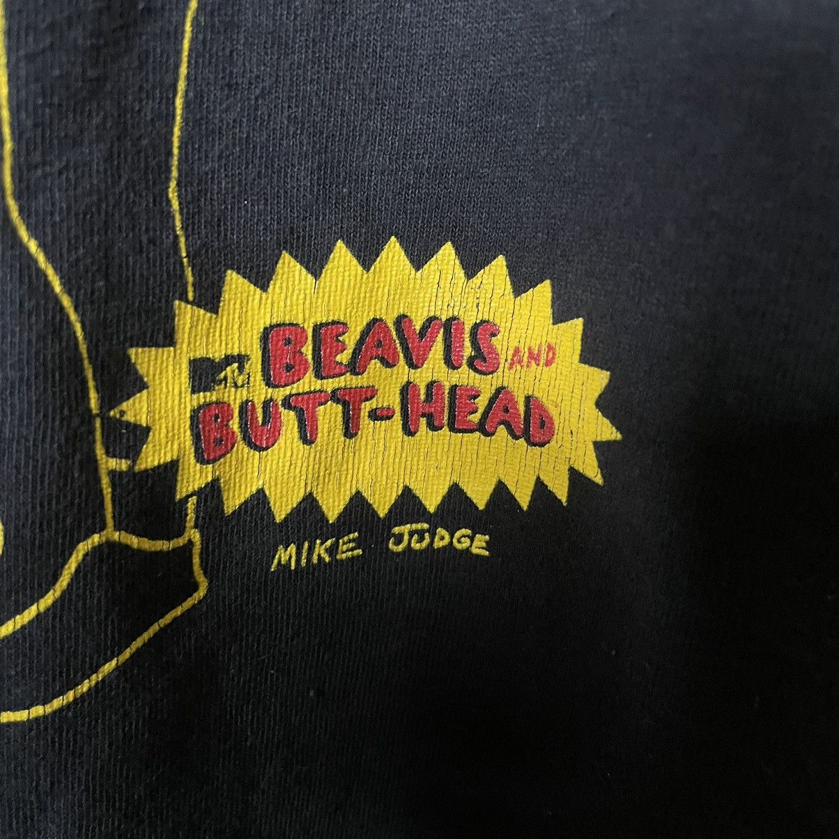Cartoon Network × Mtv × Vintage Y2K MTV Beavis & Butthead Mike Judge Official Reissue Tee Size US L / EU 52-54 / 3 - 4 Thumbnail