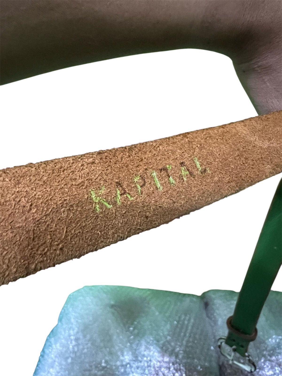 Japanese Brand × Kapital × Kapital Kountry Kapital Leather Belt Vintage Genuine Japan 💯 Rare Authentic Size ONE SIZE - 2 Thumbnail