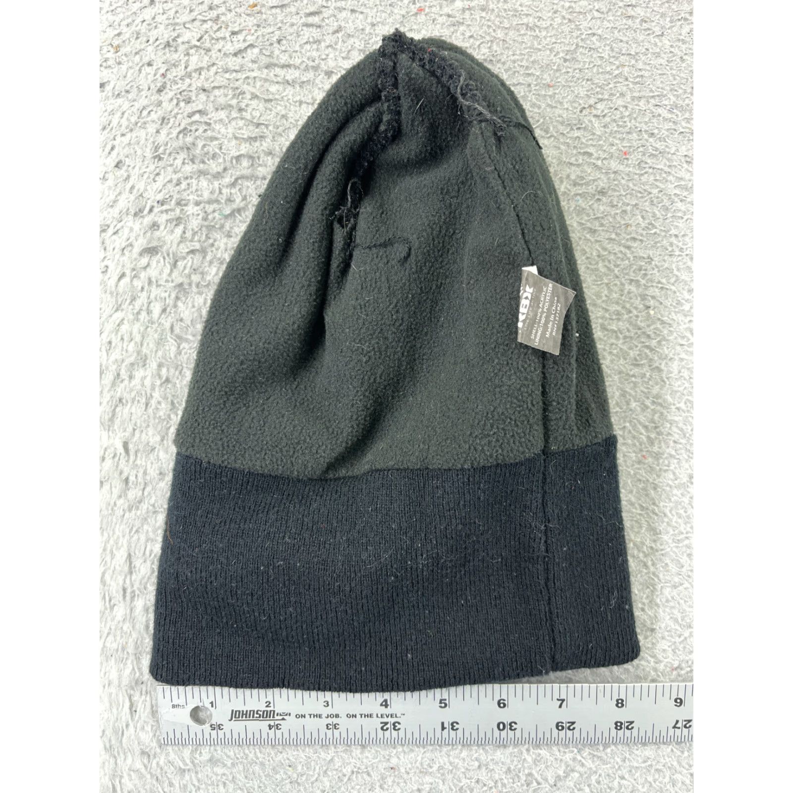 Vintage RBX Active Beanie Toque Womens One Size Gray Knit Acrylic Polyester Lined Ski Hat/Cap Men? Size ONE SIZE - 5 Thumbnail