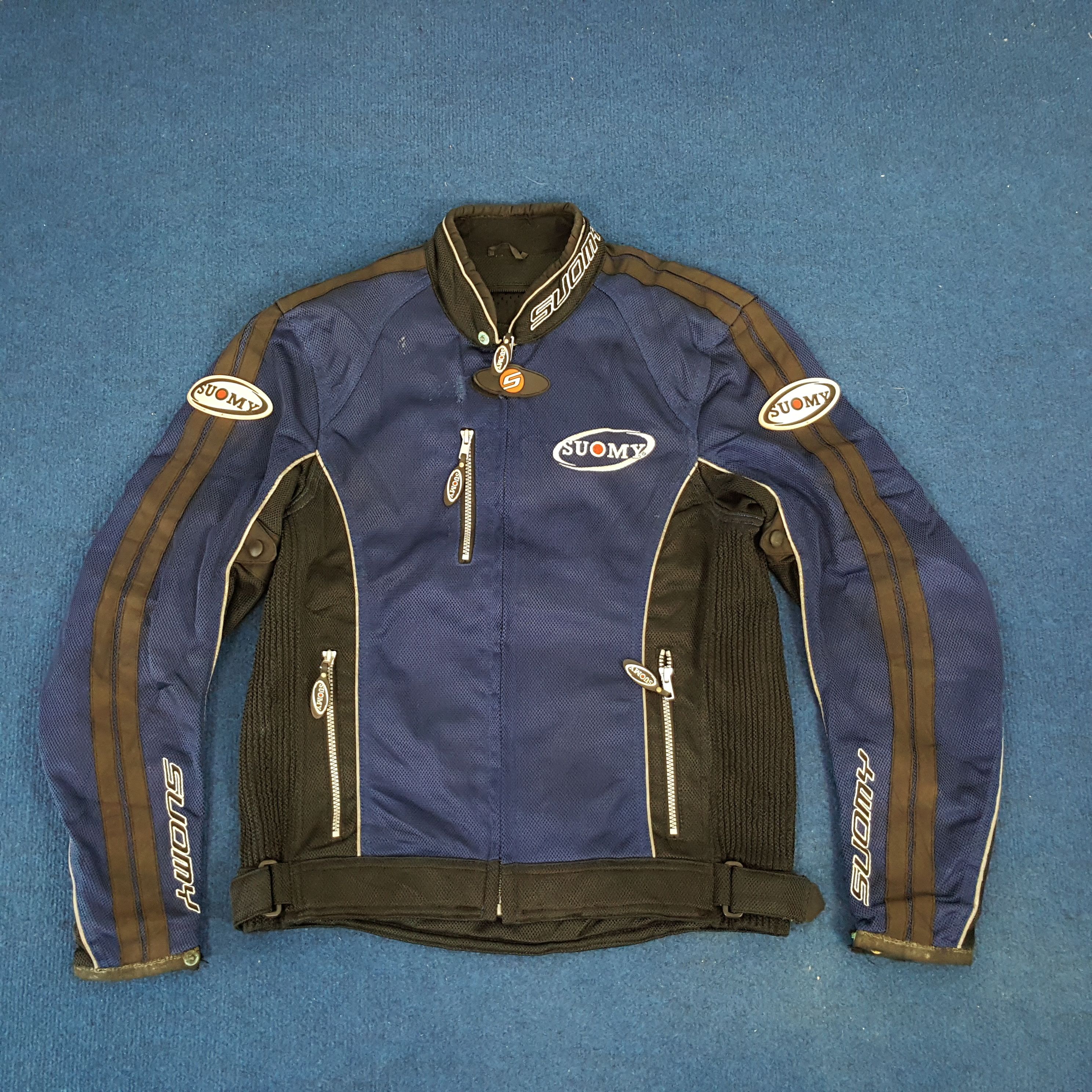 Vintage Vintage Suomy Italia Bikers Jacket Size US M / EU 48-50 / 2 - 1 Thumbnail