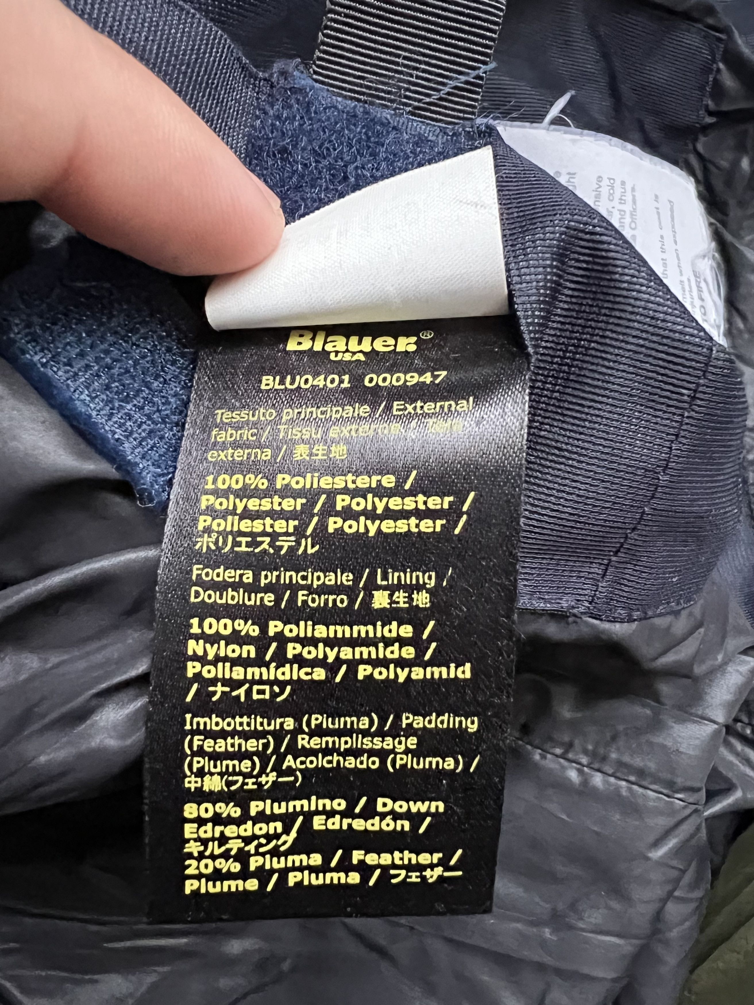 Other Blauer USA Men’s Down Jacket Size US L / EU 52-54 / 3 - 7 Thumbnail
