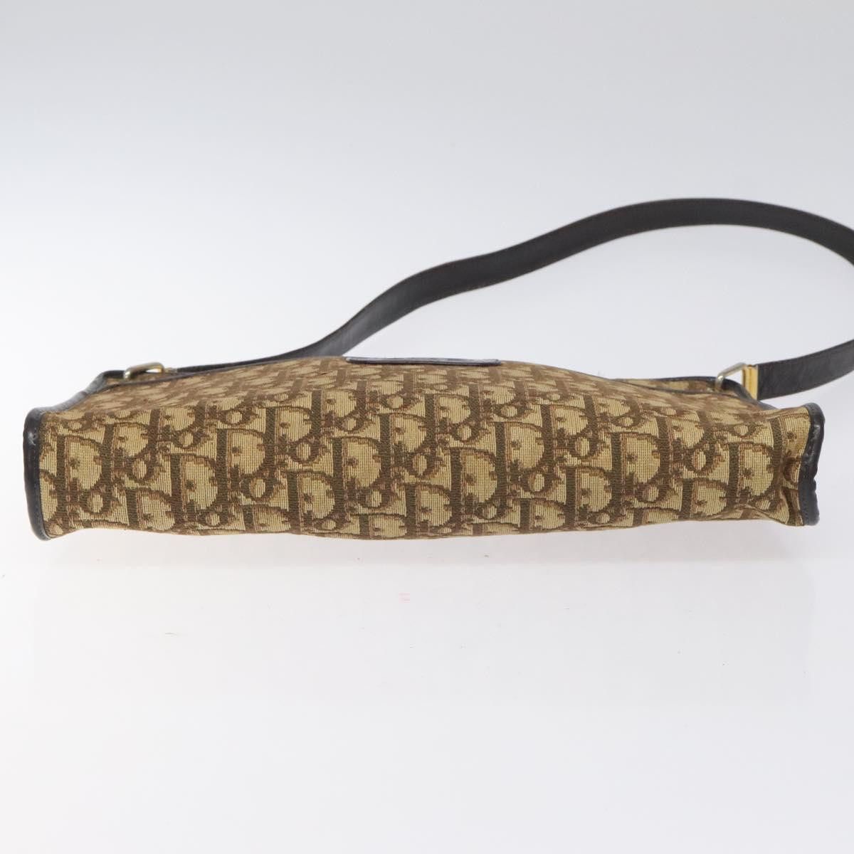 Dior DIOR Trotter Canvas Shoulder Bag Brown Size ONE SIZE - 9 Thumbnail