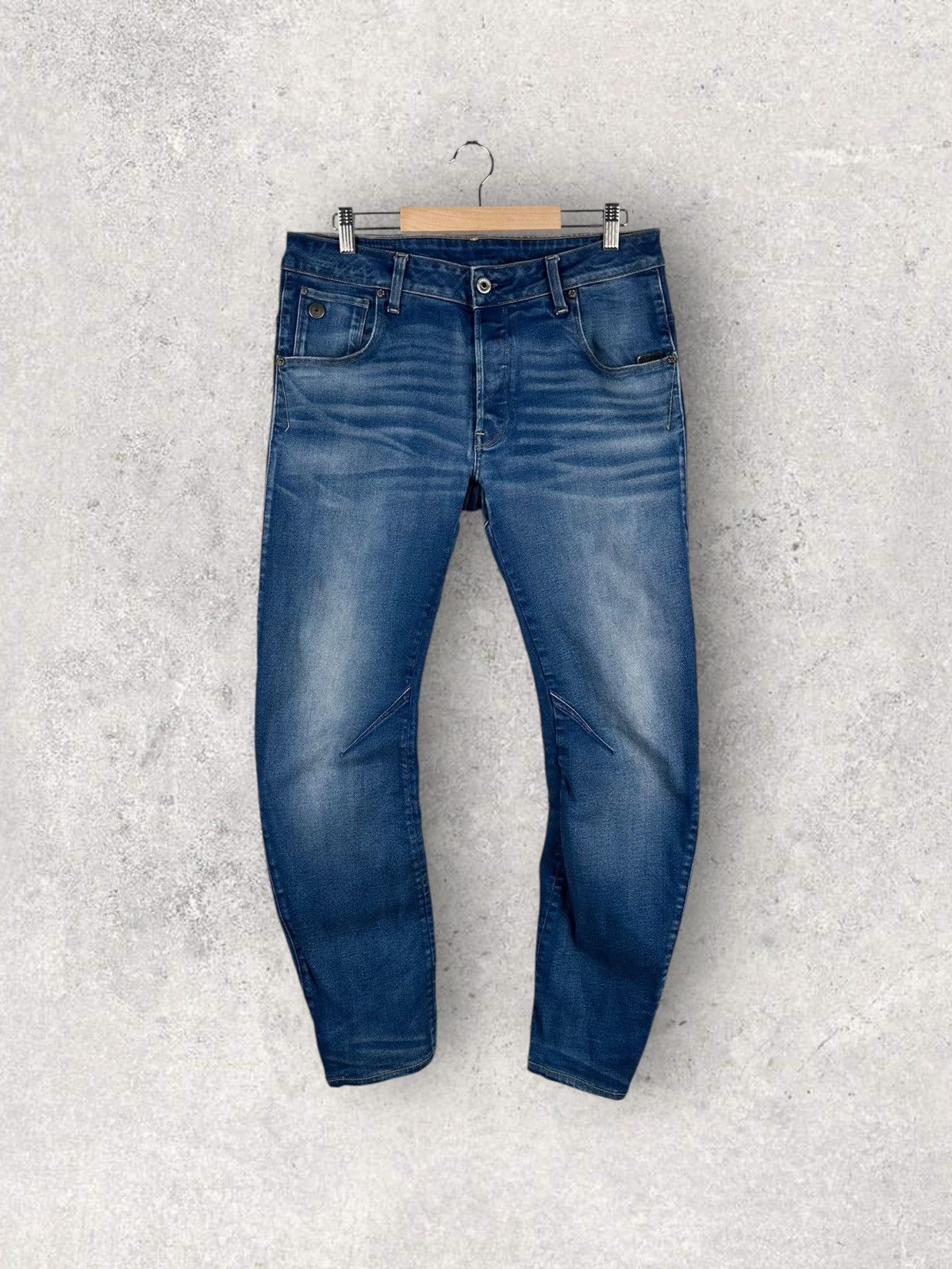 G-Star G-star Raw Arc 3D Slim Baggy Jeans Size US 32 / EU 48 - 1 Thumbnail