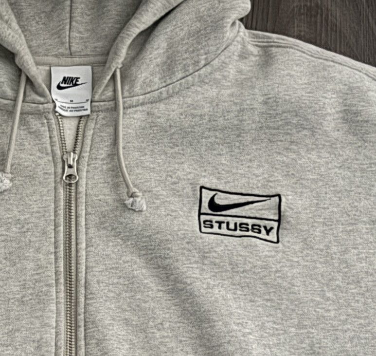 Nike × Stussy Stussy x Nike Fleece Zip Hoodie (FW25) Size US M / EU 48-50 / 2 - 3 Thumbnail