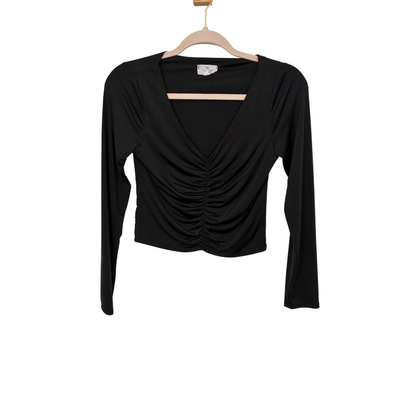 Other Y2K Tops Crop Grunge 90s Slim Live in the Moment M Basic Size S / US 4 / IT 40 - 1 Thumbnail