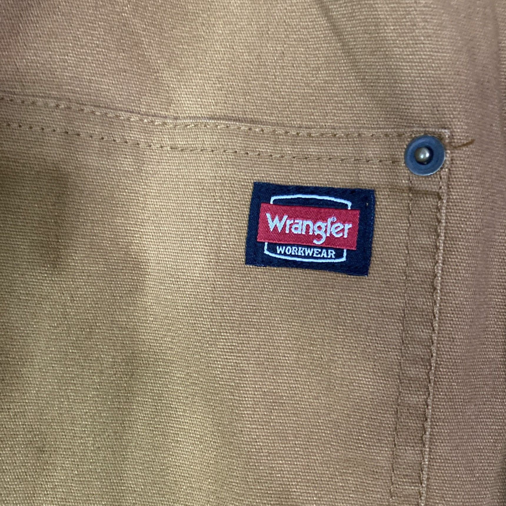 Wrangler Wrangler Jacket Chorecoat Workwear Canvas Lined Barn Flex Brown Large Men Wrangler Rugged Wear Outdoor Western 2020s? Size US L / EU 52-54 / 3 - 5 Thumbnail