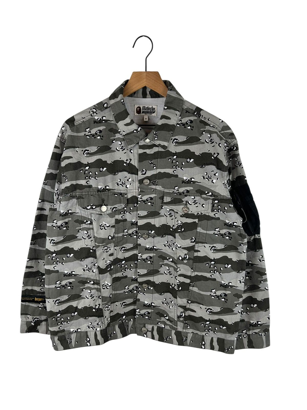 Bape FW21 Bape Desert Cano Loose Fit Tracker Jacket Size US M / EU 48-50 / 2 - 1 Thumbnail