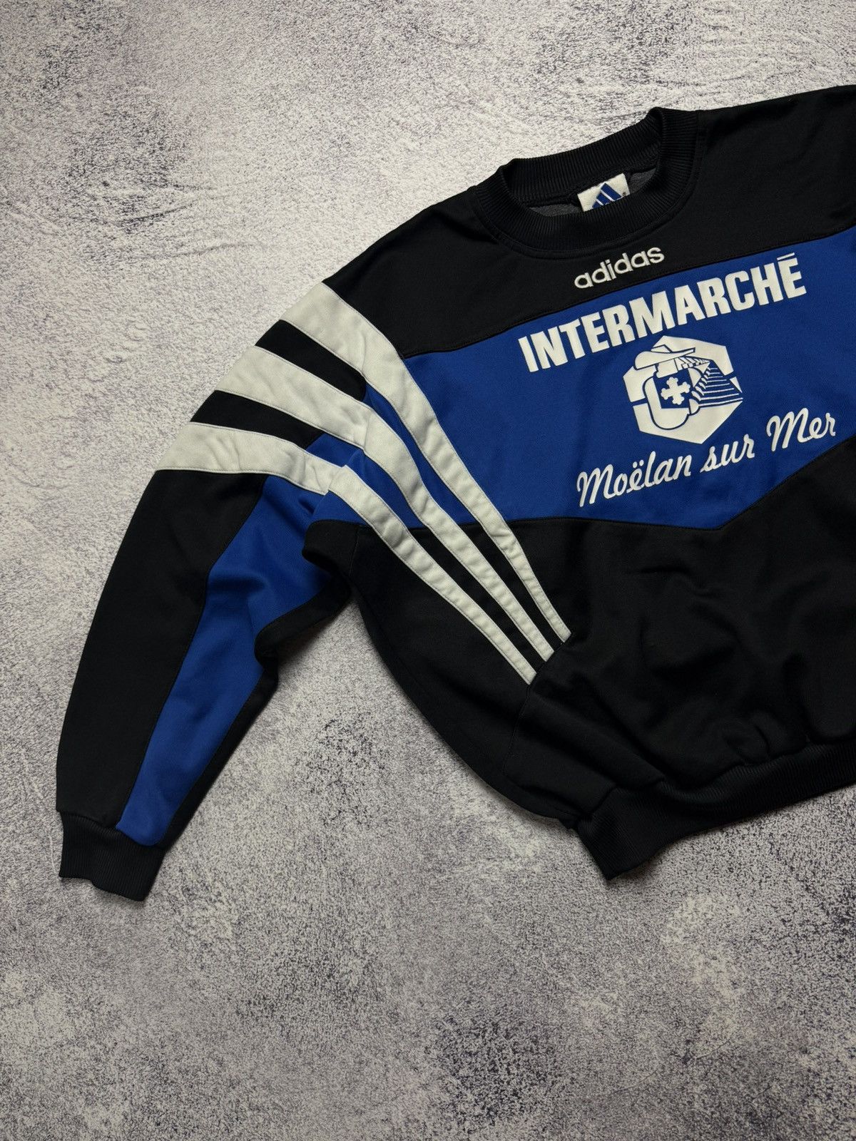 Adidas Vintage 90s Adidas Sweatshirt 3 Stripes Street Sport Style Size US M / EU 48-50 / 2 - 8 Thumbnail
