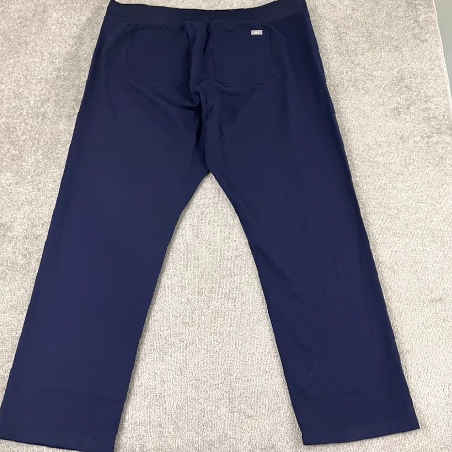 Vintage FIGS Pants Womens 2XL x 31" Navy Blue Livingstone Basic Technical Nurse Scrubs Size 40" / US 18 - 6 Thumbnail