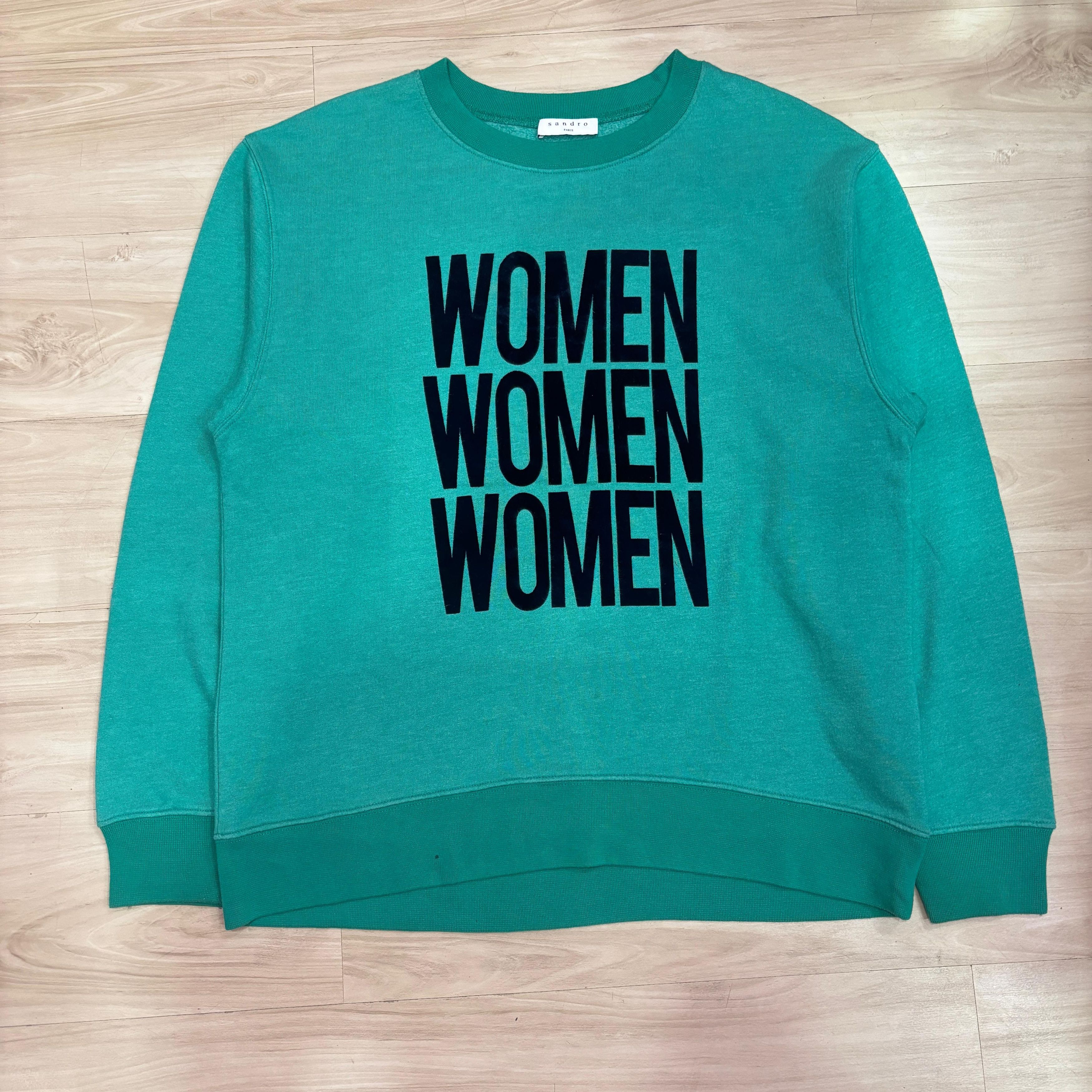 Sweataer Sandro spell out Woman