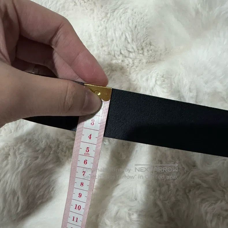Saint Laurent Paris Saint Laurent Paris size 90 Cracked Leather Belt Size ONE SIZE - 8 Thumbnail