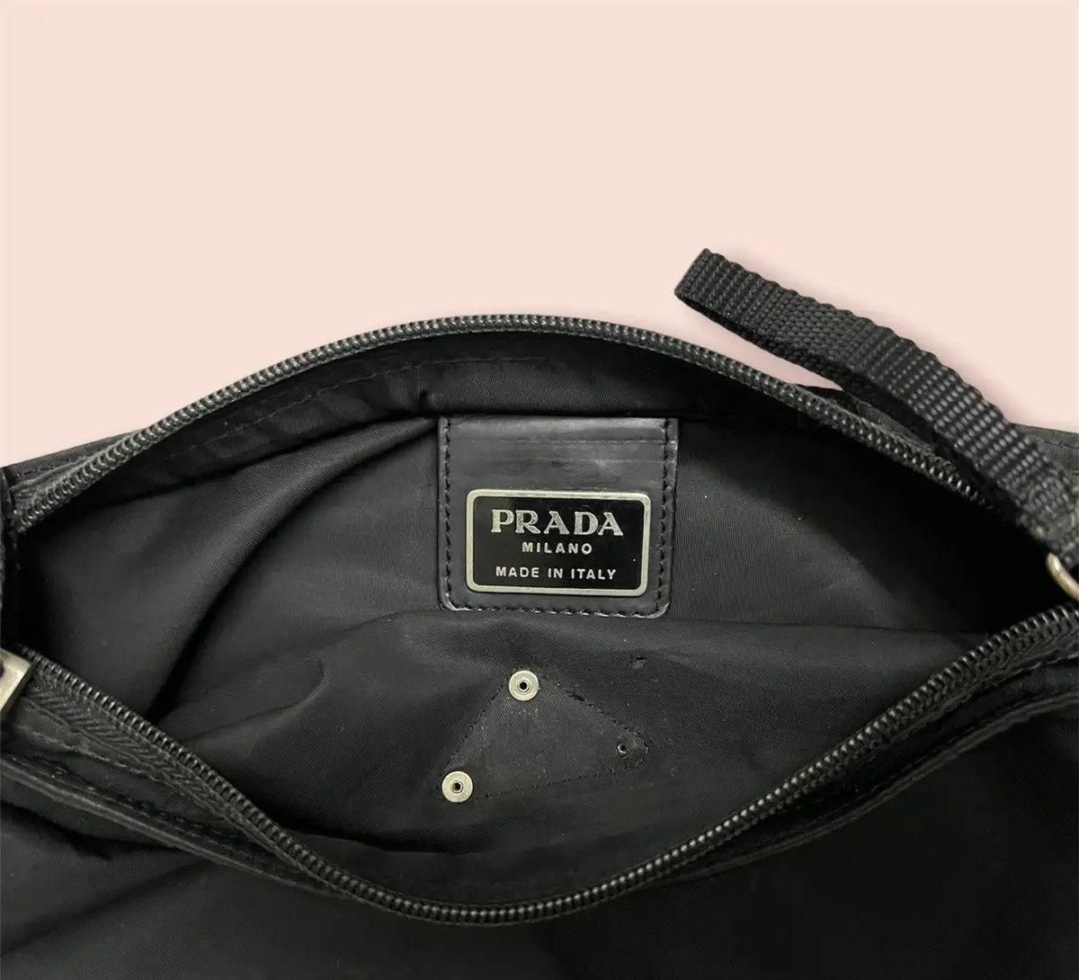 Other VINTAGE PRADA SLIM TESSUTO CROSSBODY SLING BAG Size ONE SIZE - 11 Thumbnail