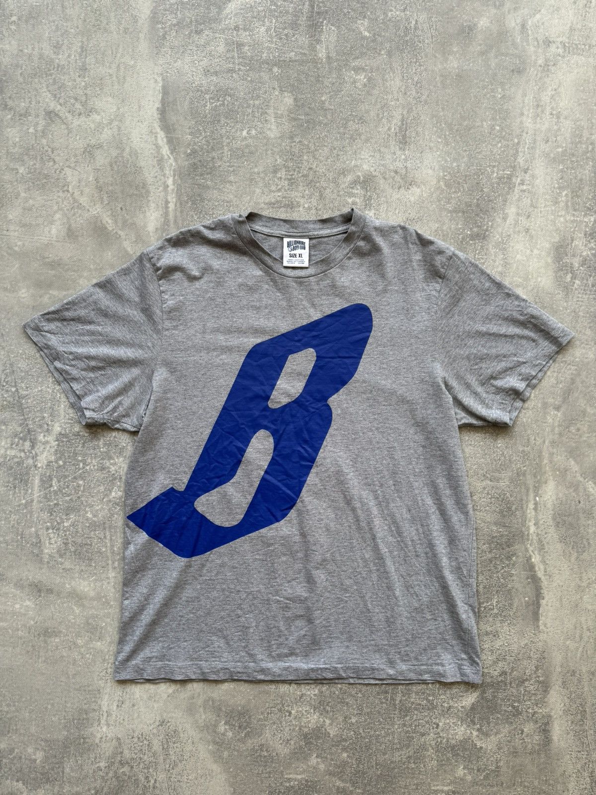 Billionaire Boys Club × Vintage Billionaire Boys Club Big B Gray T Shirt BBC Size US XL / EU 56 / 4 - 1 Thumbnail