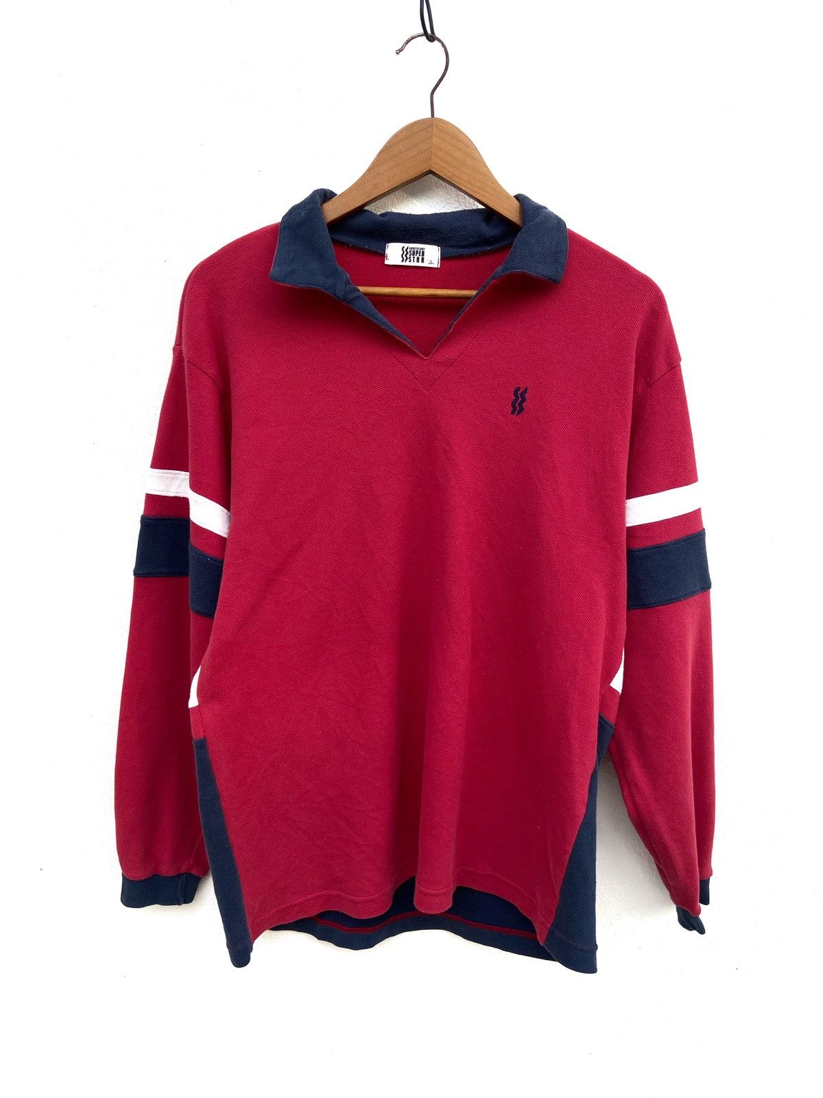 Mizuno Vintage 90s Vintage Superstar Mizuno sweater Size US L / EU 52-54 / 3 - 1 Thumbnail