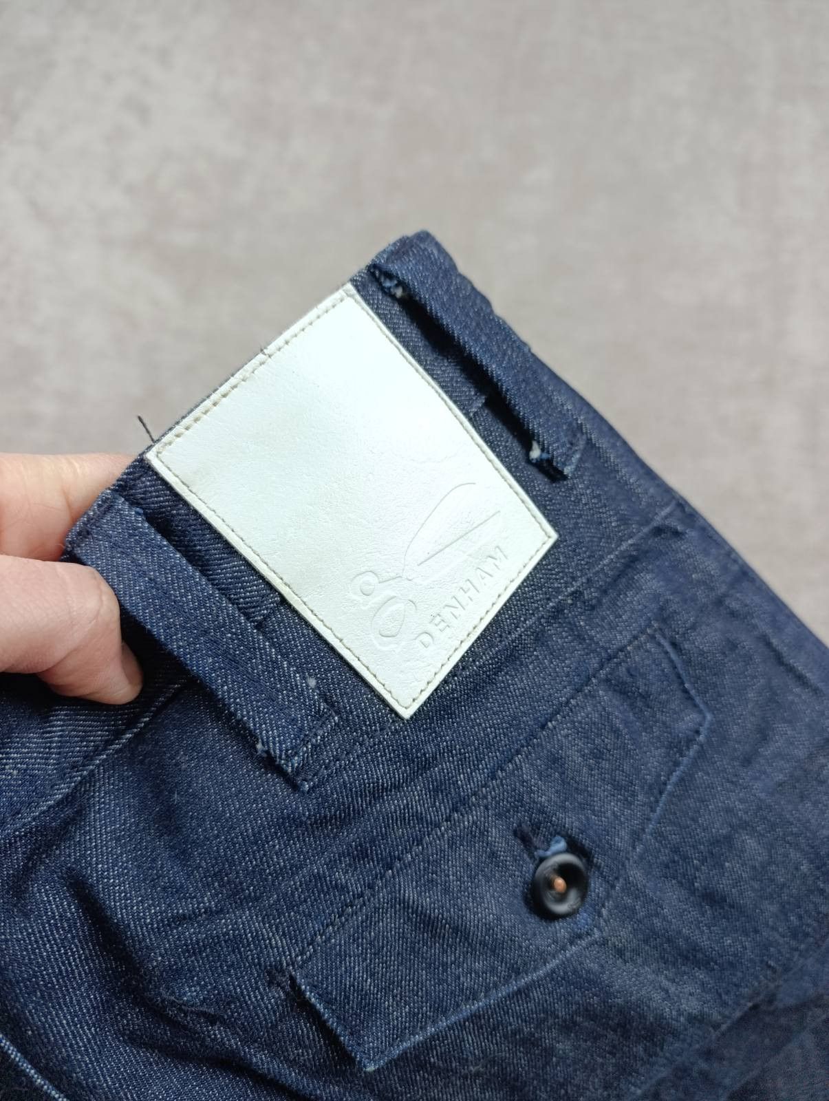 DENHAM DENHAM UNIVERSE DROP CROTCH FIT DENIM CUSTOM JEANS JAPANESE Size US 28 / EU 44 - 11 Thumbnail