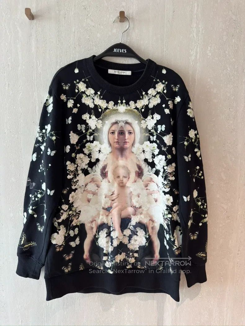 Givenchy Givenchy Best-Selling Starry Madonna Hoodie Size XS Loose Size US XS / EU 42 / 0 - 1 Thumbnail