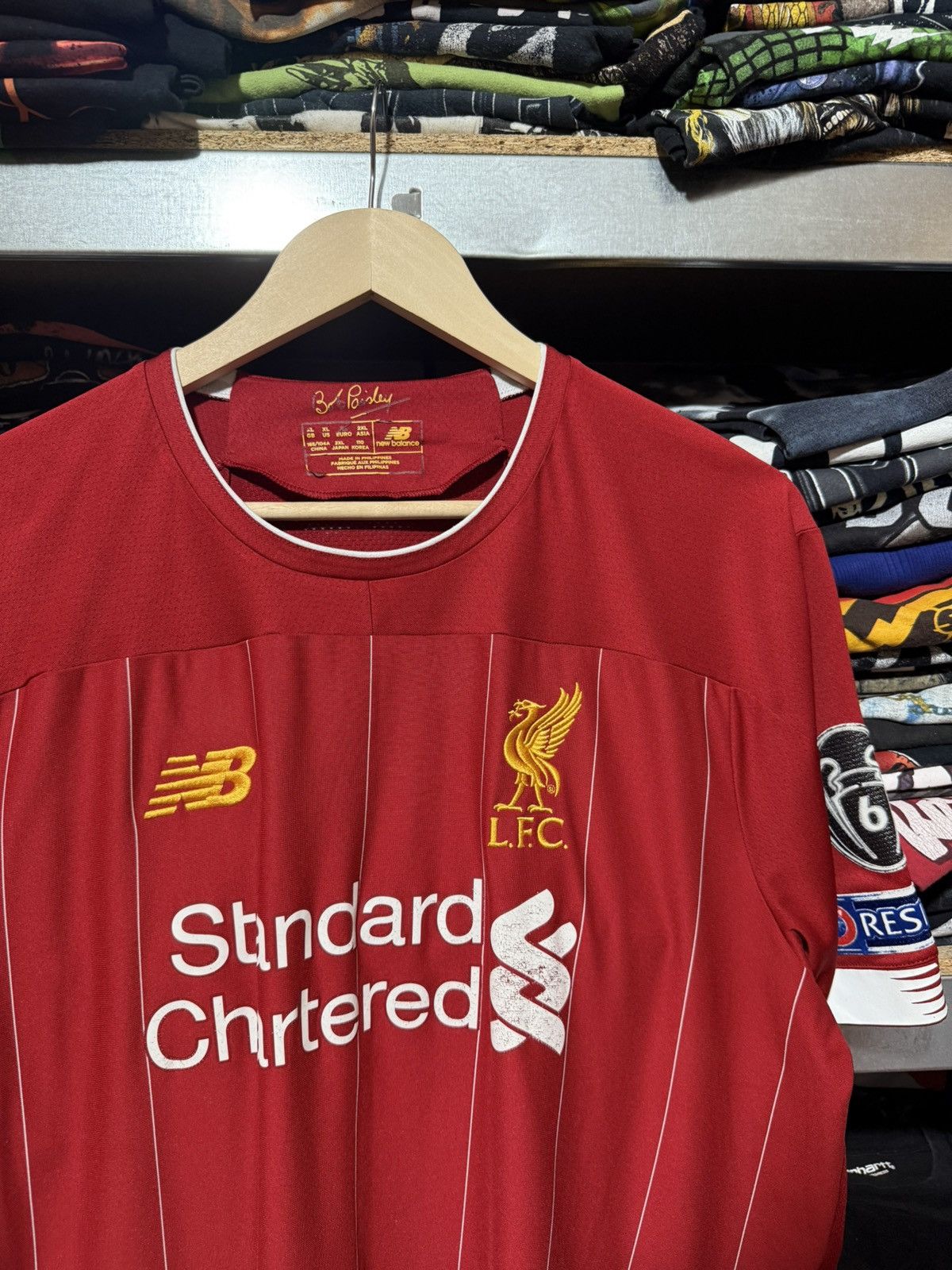 New Balance Rare New Balance FC Liverpool 2020 Champions League Jersey Size US XXL / EU 58 / 5 - 3 Thumbnail