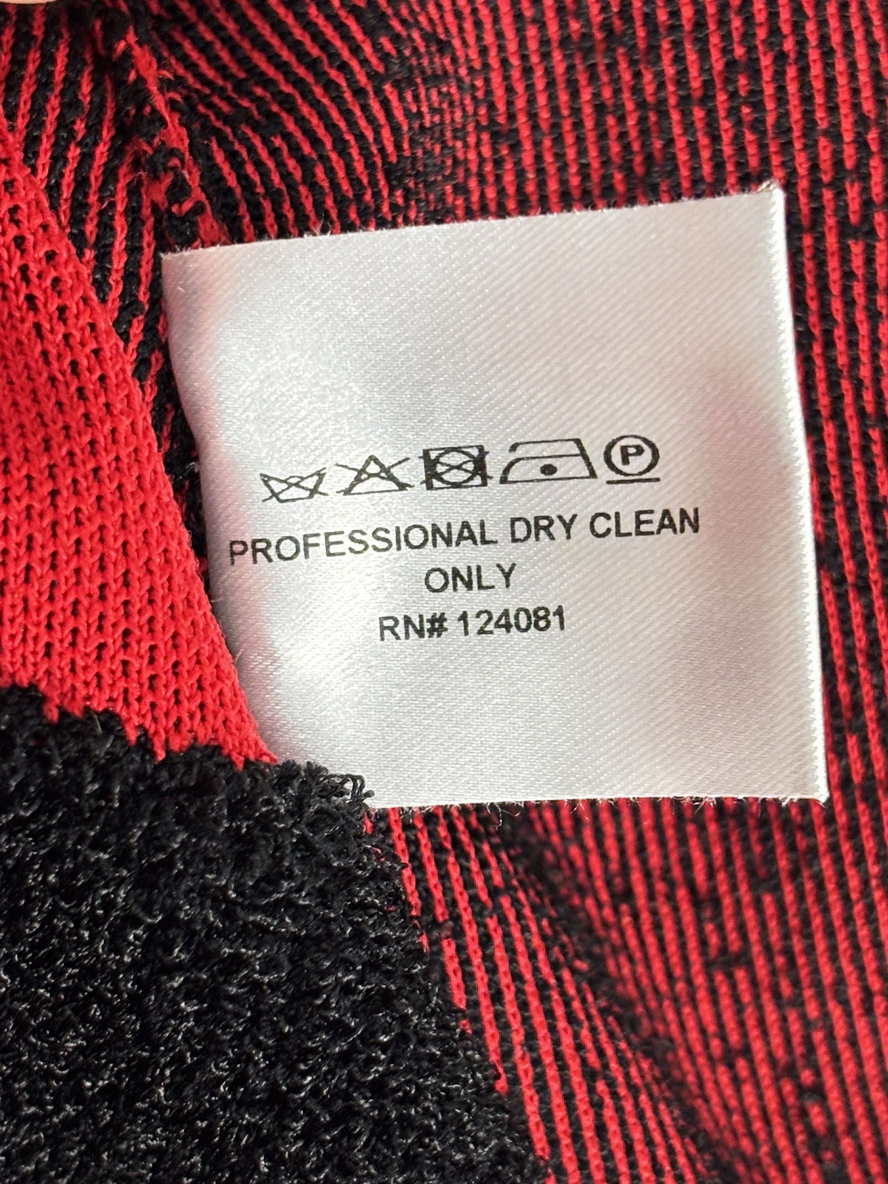 Proenza Schouler Proenza Schouler Red & Black Knit Pencil Skirt Size 28" / US 6 / IT 42 - 5 Thumbnail
