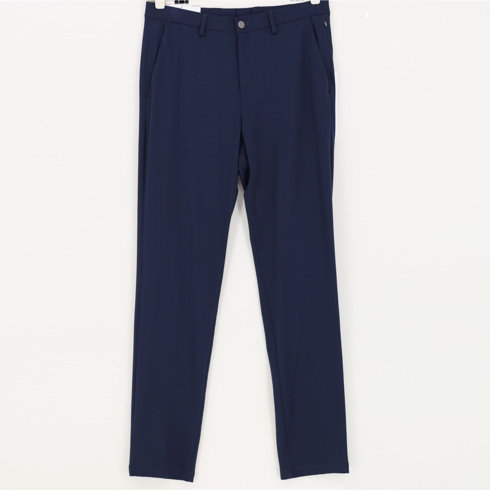 Calvin Klein Calvin Klein Men's Navy Slim-Fit Suit Pants Size 32W 32L Size US 32 / EU 48 - 2 Thumbnail