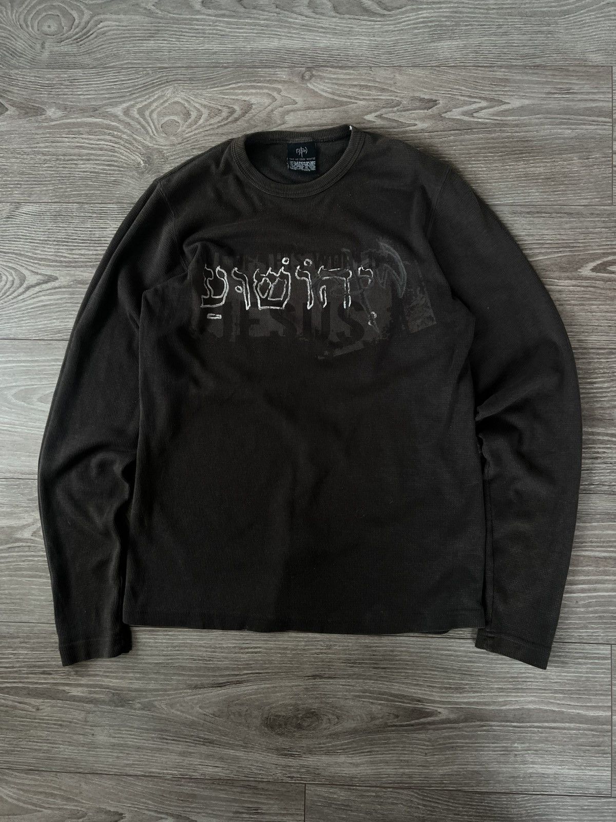 Designer × Japanese Brand ‼️Vintage Not of This World Jesus God Long sleeve‼️ Size US S / EU 44-46 / 1 - 5 Thumbnail