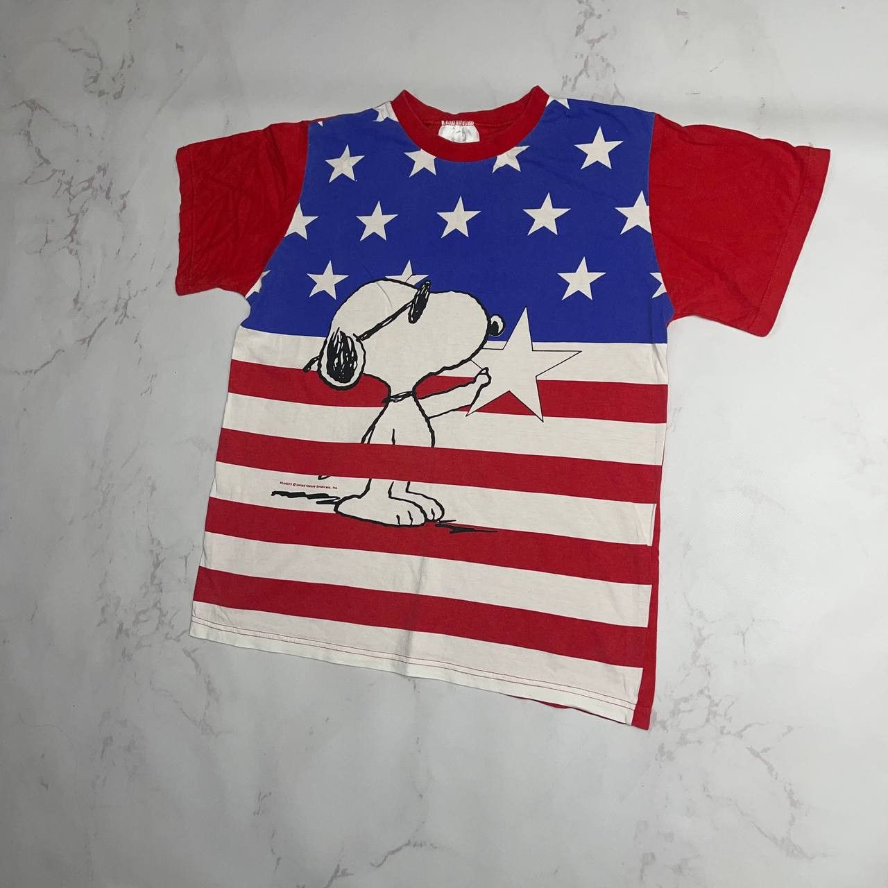 Vintage Vintage x band tees Vintage Peanuts USA T-Shirt M Size Size US M / EU 48-50 / 2 - 4 Thumbnail