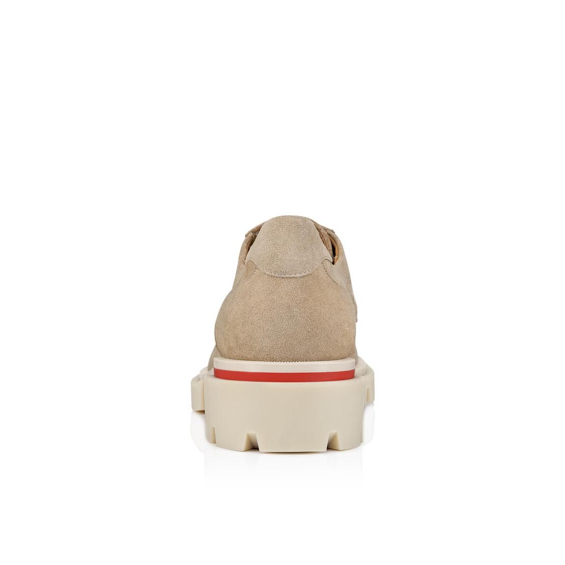 Christian Louboutin o1s1wg111024 Leather Shoes in Light Brown & Red Size US 13 / EU 46 - 4 Thumbnail