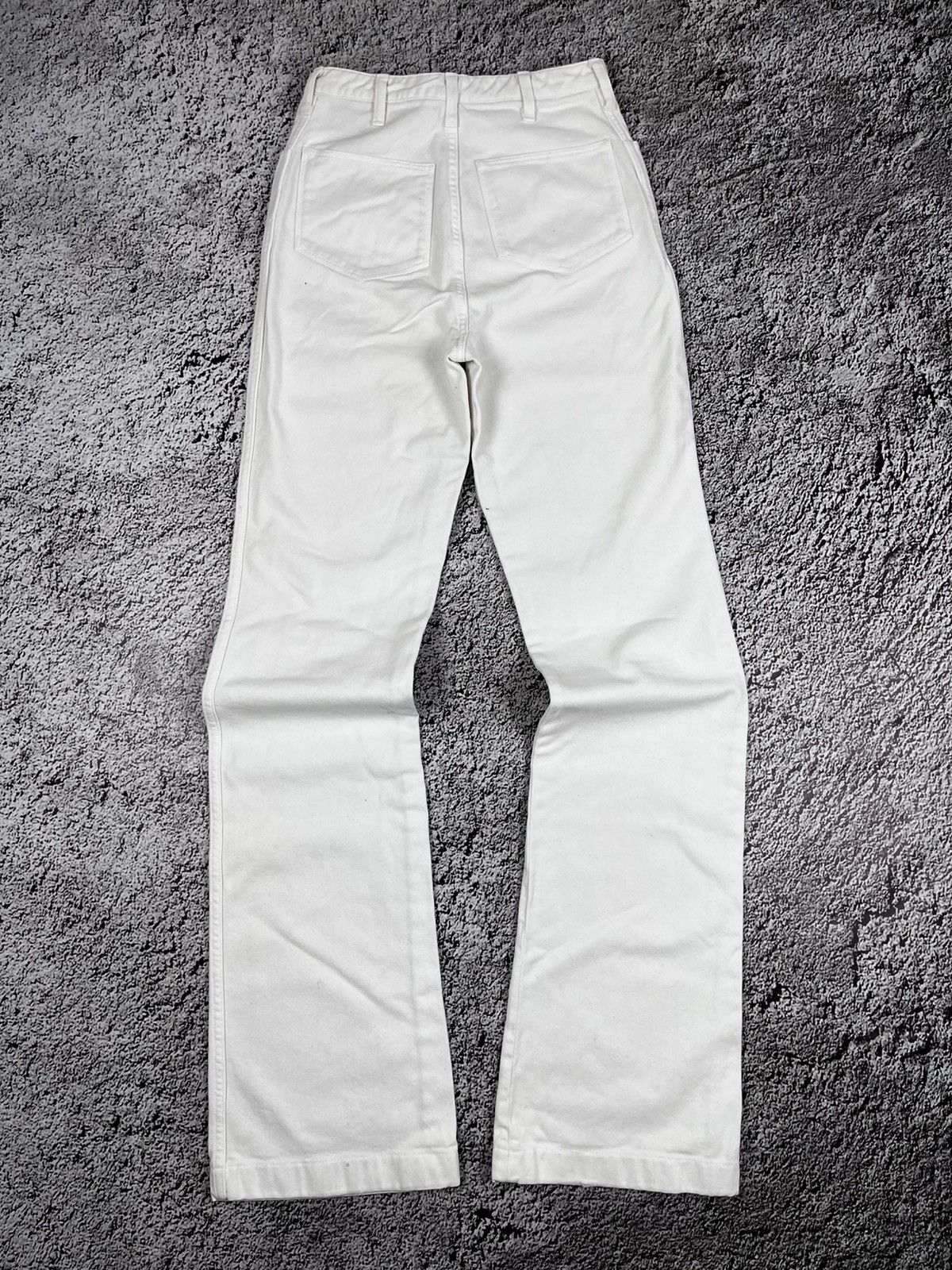 A_PLAN_APPLICATION Vintage Y2K A_Plan_Application flared denim jeans 00s Size 27" / US 4 / IT 40 - 6 Thumbnail