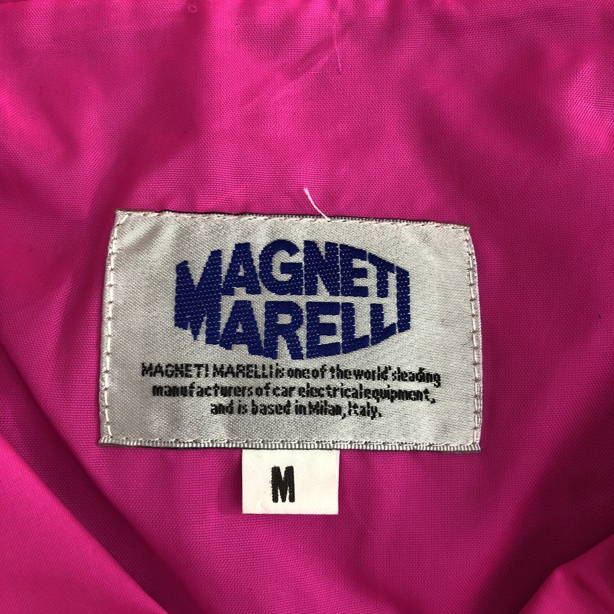 Ferrari Vintage 90s Ferrari Magneti Marelli Racing Jacket Pink M Size US M / EU 48-50 / 2 - 5 Thumbnail